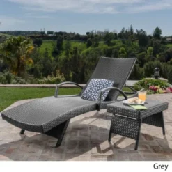 Dark Brown Wicker Lounge Sunbed | Luxury Garden, Poolside, Patio & Balcony Seating with Customizable Cushions