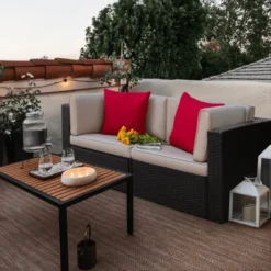 Crafttown Customizable 1-Piece Sofa Set – Sturdy, Versatile, Waterproof Cushions for Indoor & Outdoor Use